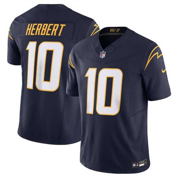 Men & Women & Youth Los Angeles Chargers #10 Justin Herbert Navy 2023 F.U.S.E. Vapor Untouchable Limited Stitched Jersey